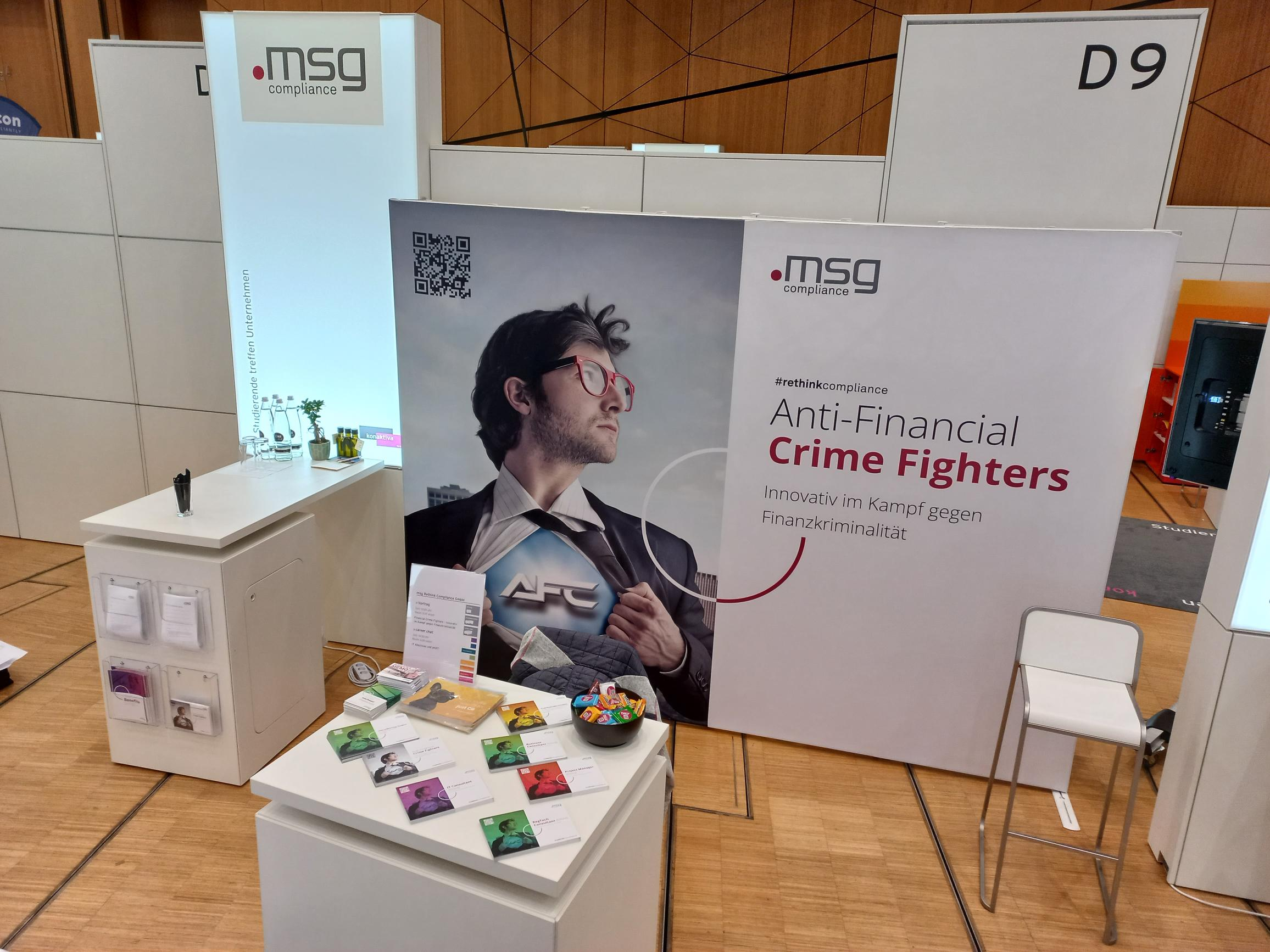 Messestand auf der konaktiva