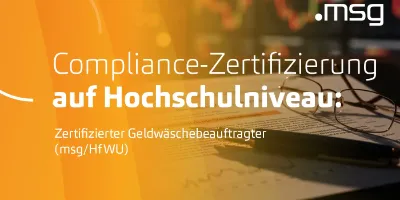 Zertifizierter Geldwäschebeauftragter (msg/HfWU)